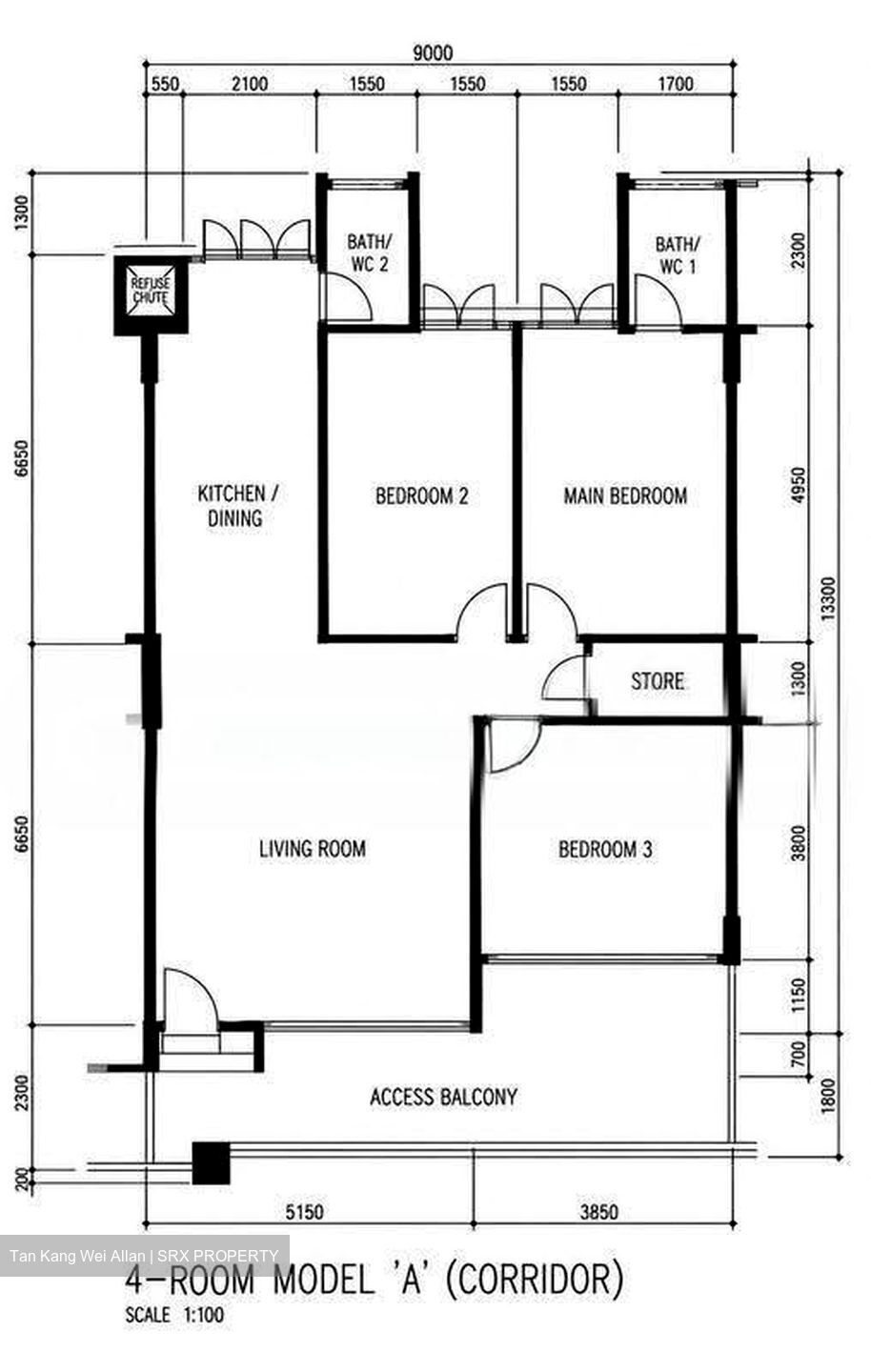 Blk 778 Khatib Vale (Yishun), HDB 4 Rooms #613131851